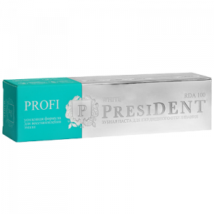 Зубная паста PresiDENT PROFI White (100 RDA) 50 мл